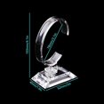 thumbnail image 2 of Pack Of 10 Transparent Watch Display Stand Holder, Watch Stand Transparent For Home Or Store Use, 2 of 5