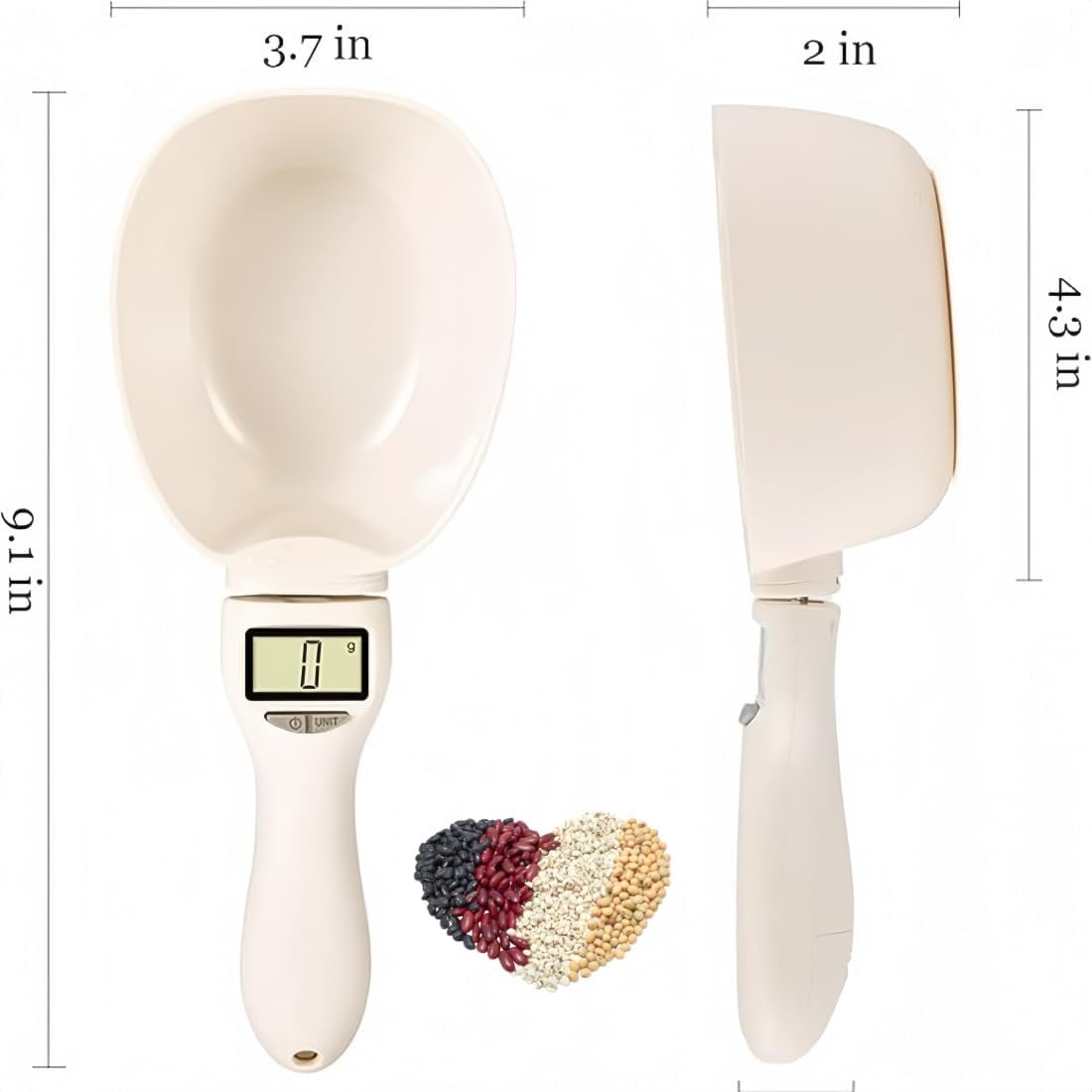 Electronic Measuring Spoon With Conversion, 2026 Upgraded Digital Spoon Scale, Adjustable Digital Measuring Spoons, For Cooking Baking, High Precision Kitchen Gadget With Lcd Display (2PCS)