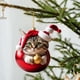 thumbnail image 4 of Colgante de gato para árbol de Navidad, acrílico 2D, adorno navideño colgante, divertido adorno navideño de gato, colgante navideño, joyería para árbol de Navidad, decoraciones acrílicas., 4 of 5