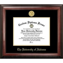 University of Alabama, Tuscaloosa 8.5" x 11" Gold Embossed Diploma Frame