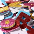 thumbnail image 3 of 150 pcs Assorted Colors Glitter Foam Stickers Letter Sticker Self Adhesive Letters for Kids Nursery Kindergarten - -, 3 of 6