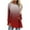 Red, variant on cfhntfmh Oversized Tops for Women Fashion Printed Crewneck Long Sleeve Pullover Tops Fall Loose Casual Tunic Shirts