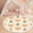 Color 2, variant on Washable Non Slip 3ft Round Rug, Cute Woodland Fox Whimsical Orange Foxes Autumn Trees Circle Area Rugs with Tassels Carpet for Nursery Bedroom Living Room Playroom Tent rug Tent Castle