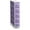Purple, variant on Sorbus Narrow 5-Drawer Dresser, Slim Fabric Storage Chest with Wood Top, Pastel Multi-Color