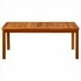 thumbnail image 2 of vidaXL Solid Wood Acacia Patio Coffee Table Garden Couch Table Multi Sizes, 2 of 7