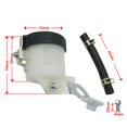thumbnail image 3 of Cilindro Maestro De Freno Delantero Para Motocicleta, Bomba De Freno, Tanque De Aceite, Depósito De Botella De Líquido Con Soporte, Pieza De Repuesto Compatible Con Gsxr 600 1997-2005 Gsxr 750 2000-20, 3 of 4