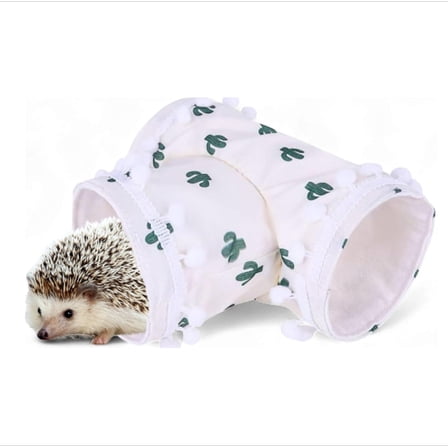 Hedgehog Hideout Hamster Tunnel 11.42×3.94in (Cactus Pattern)