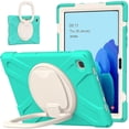 thumbnail image 3 of Funda colorida para Samsung Tab A7 de 10,4 pulgadas T500 con soporte de anillo ajustable grande y protección contra golpes., 3 of 5