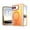 Orange, variant on Lunvic Case for Apple iPhone Duo, Translucent Matte Magnetic Cover with 38 N52 Magnets, All-Around Folding Hinge Defense and Shockproof Armor, Orange