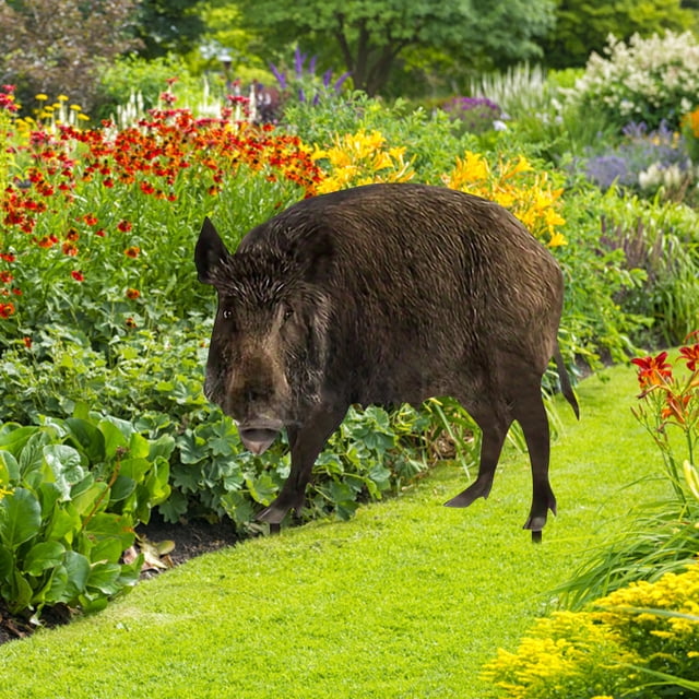 Estacas acrílicas para jardín con figuras realistas de animales para decorar el patio