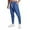 Blue, variant on Men's Casual Pants Mens Sports Casual Slim Fit Tights Llong Pants Spliced Thick Warm Outdoor Sports Blue 3XL