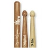 Vic Firth Corpsmaster MS4 Magnum Hickory Wood Tip Marching Drumsticks