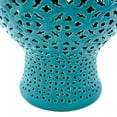 thumbnail image 7 of Red Lantern 25" Carved Temple Jar - Turquoise, 7 of 7