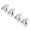 Silver, variant on Xirurus 4pcs Automatic Candle Extinguisher Wick Flame Snuffer Set, Stainless Steel Fire Extinguisher, Safely Put Out Candle Flames for Home Decor (Silver) - 2.36 inches / 6 cm