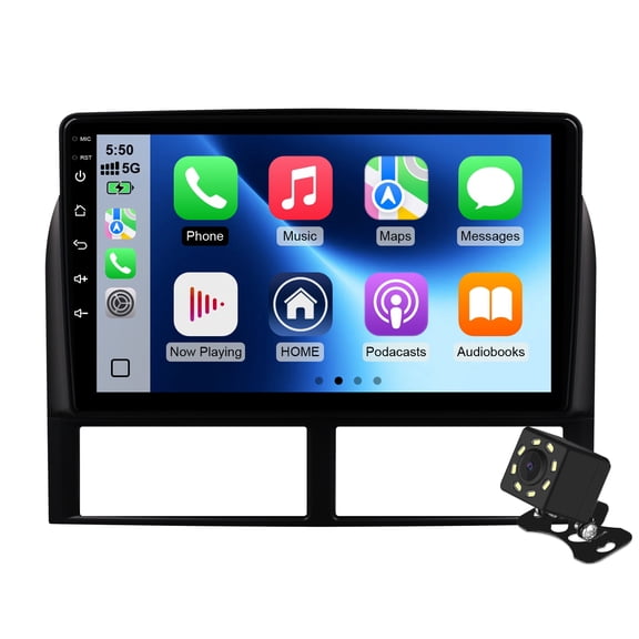 Android 14 Car radio for Jeep Grand Cherokee 1999-2004 Multimedia Stereo Wireless CarPlay Android Auto Autoradio Navigation GPS WIFI Mirror link Camera FM BT 2 64GB
