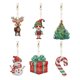 thumbnail image 5 of Juego Llaveros Con Pintura Diamantes 21 Uds. Accesorios para Bolsos Navidad DIY Mujer (YSK128), 5 of 9