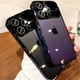 thumbnail image 4 of Luxury Electroplate Transparent Phone Case For iPhone 11 12 13 14 15 Pro Max XR XS X 7 8 Plus Soft Silicone Bumper Back Cover, 4 of 5