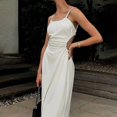 thumbnail image 1 of Sleeveless Hollow Out Maxi Dress, 1 of 4