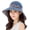 Blue, variant on ruhuadgb Sun Hat Double-sided Wearable Anti-Ultraviolet Breathable Summer Outdoor Fashion Ladies Big Brimmed Hat for Tra
