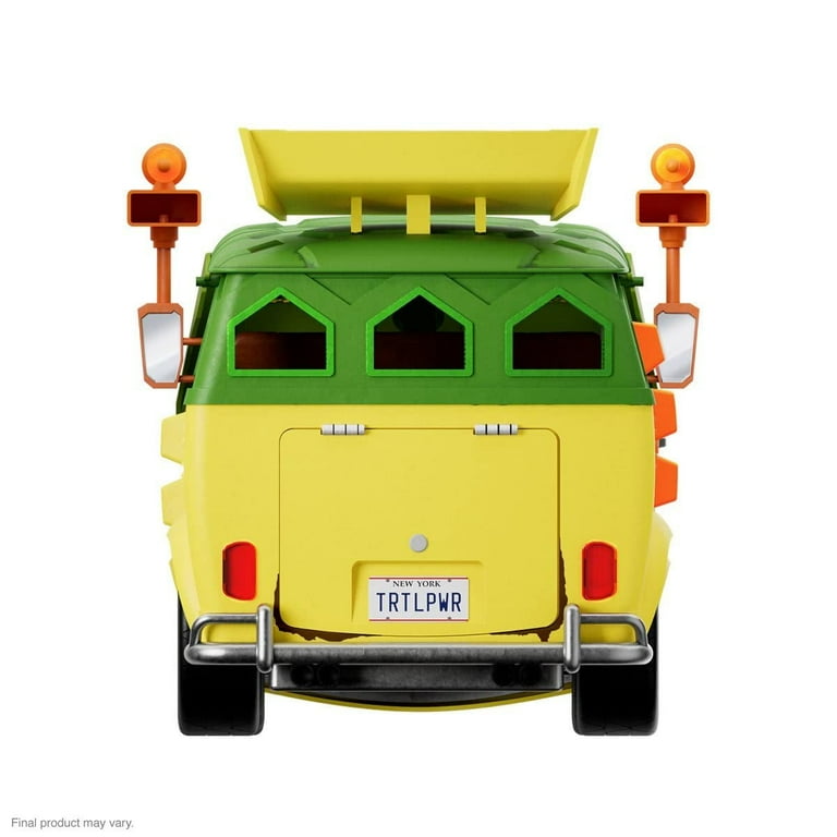 Super7 TMNT Ultimates Party Wagon, 7-inch Scale Toy Collection