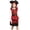 1-Red, variant on Kids Pirate Pirate Dress Set Halloween Party Clothes Girls' Size 5-10 Years