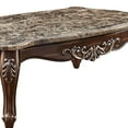 thumbnail image 3 of ACME Latisha Rectangular Wooden Coffee Table in Marble and Antique Oak, 3 of 5