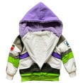 thumbnail image 4 of Toy Story Buzz Lightyear Boys Sherpa Fleece Hoodie (Little Boys), 4 of 5