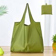 thumbnail image 1 of Bolsa plegable de gran capacidad, bolsa de almacenamiento para compras de supermercado, bolsa de tela Oxford impermeable, bolsa de protección del medio ambiente de color sólido, 1 of 5