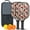 Pioneer Flower Floral, variant on Pickleball Paddles Set,Pioneer Flower Floral Print Pattern Fiberglass Surface Pickleball Racket Set with 2 Indoor Outdoor Pickleball Balls and Pickleball Bag,Pickle-ball Equipment