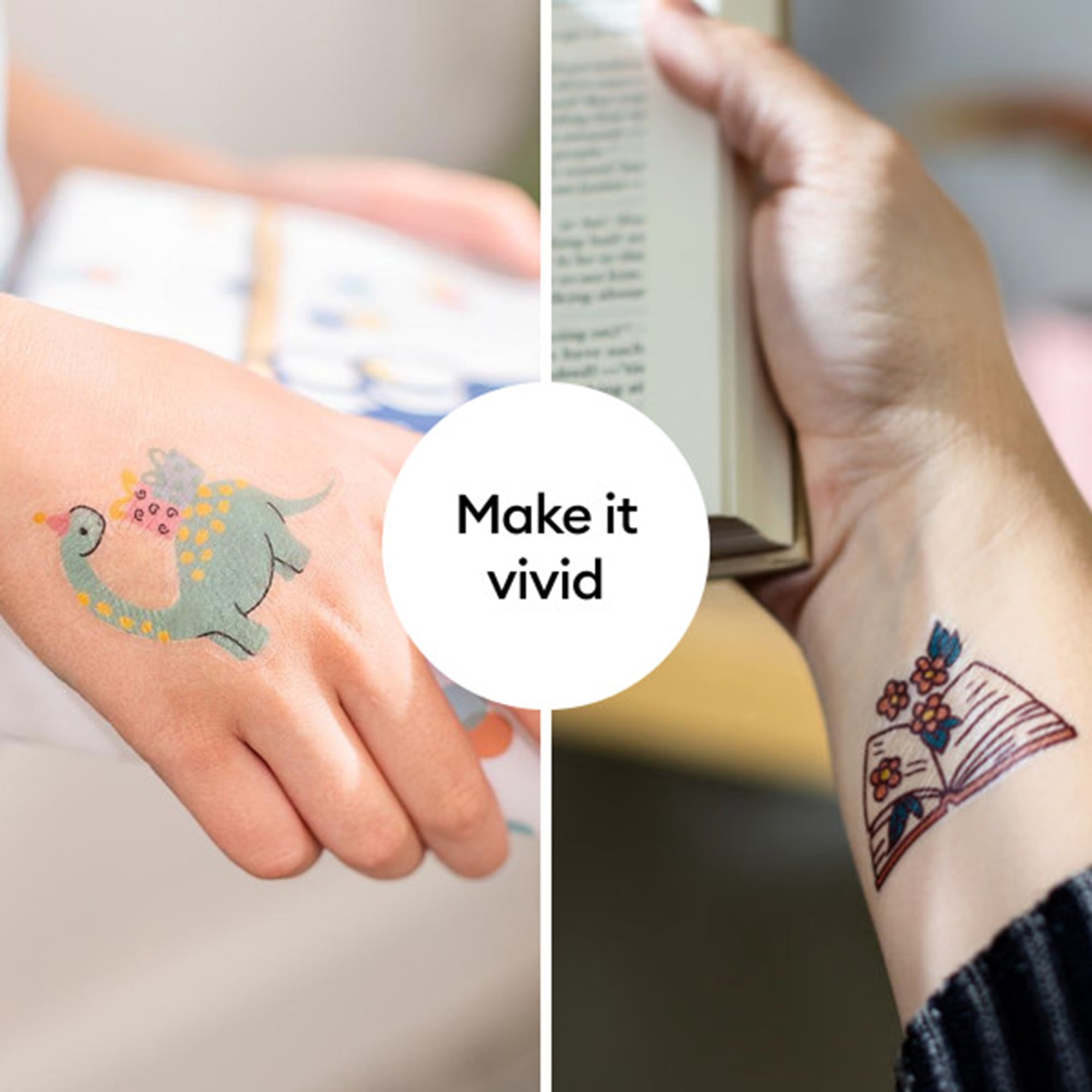 Cricut Printable Tattoo Transfer Paper, 8.5 X 11 (6), 8.5" x 11",Transparent
