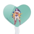 thumbnail image 2 of Wonder Woman Vintage Woman Heart Love Cupcake Picks Toppers Decoration Set of 6, 2 of 7