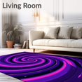 thumbnail image 2 of ODIKA 8x10 Machine Washable Non-Slip Area Rug, Mystical Gateway Enchanted Portal Hypnotic Trance High Traffic Rug, Pink, 512006, 2 of 7
