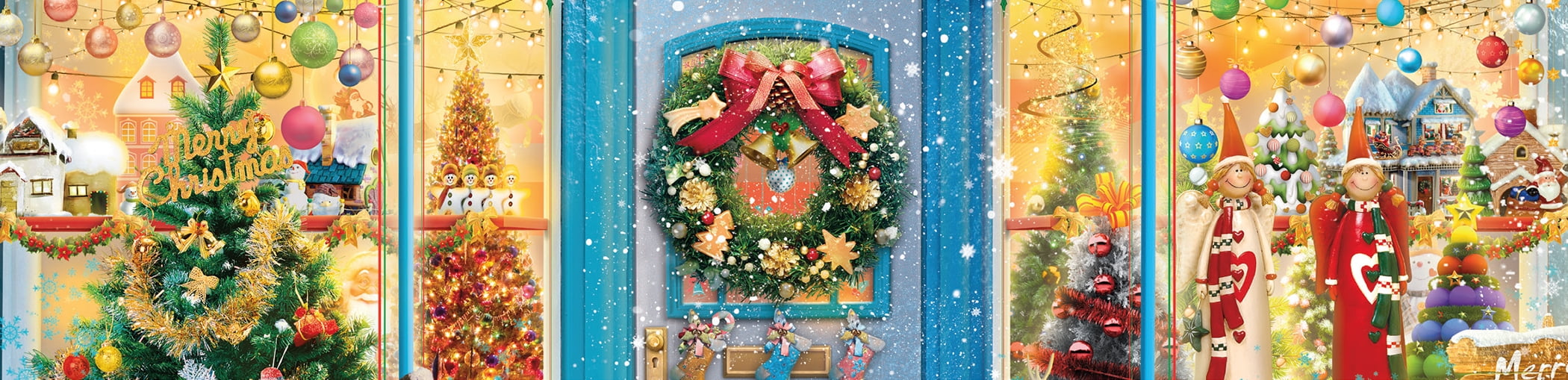 Ceaco - Shop Windows - Holiday Shop 2 - 1000 Piece Interlocking Jigsaw Puzzle