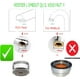 thumbnail image 5 of Grifo Ahorrador de Agua Macho Hembra Lavabo de Fregadero de 24 Mm, Reduce Su Consumo Entre un 30 y un 80% (Macho M24), 5 of 5