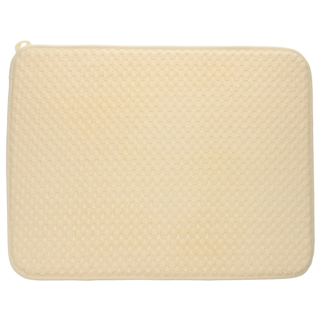 Tapete de secado de cocina, tapete de microfibra absorbente de agua, tapete de secado de cubiertos resistente al calor