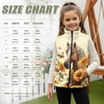 thumbnail image 6 of Garronmavis Horse Kids Outerwear Vest Size 11-12 Comfortable Sunflowers Boys Zip Up Vests Versatile Zipper Winter Sleeveless Jacket with Pockets Fashion Warm Winter Coat with Pocket, 6 of 7