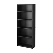 Mainstays 71" 5Shelf Standard Bookcase, Black Oak