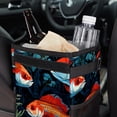 thumbnail image 6 of Fish Mini Trash Can for Car: Foldable, Leak-Proof with Lid and Hanging Storage Bag, 6 of 6