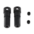 thumbnail image 4 of Kits de Actualización Eje Trasero Zulema 4 Piezas 2 Cm Adaptador de Eje Negro para 1/16 RC Crawler Car WPL B-16 Accesorios, 4 of 7