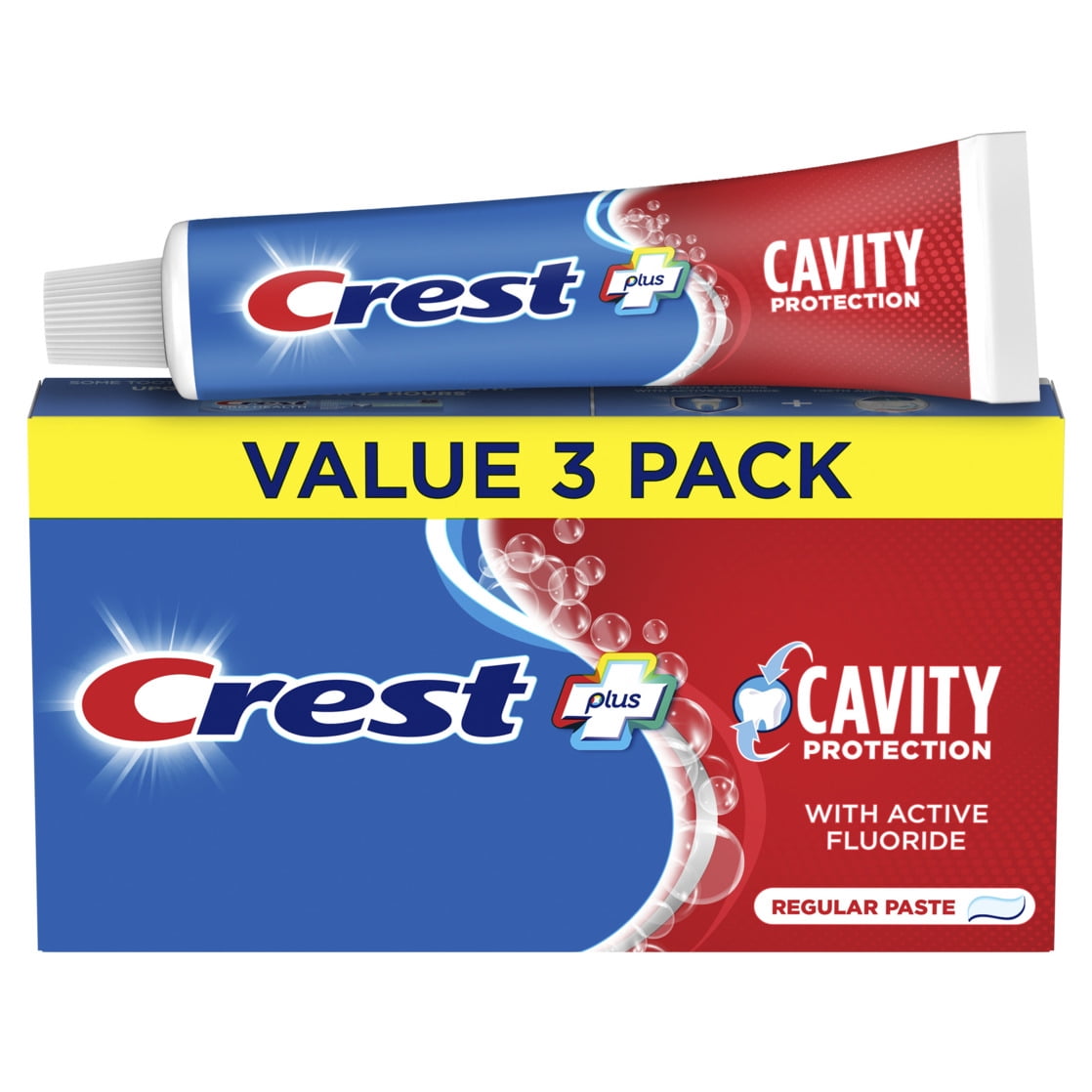 Crest Cavity Protection Toothpaste Regular - 8.2 Ounce (Pack Of 4