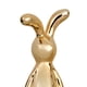 thumbnail image 3 of Figura Decorativa - Forma de Conejo Dorado, 3 of 3