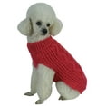 thumbnail image 4 of Pet Life ® 'Swivel-Swirl' Heavy Cable Knitted Fashion Designer Dog Sweater, 4 of 4