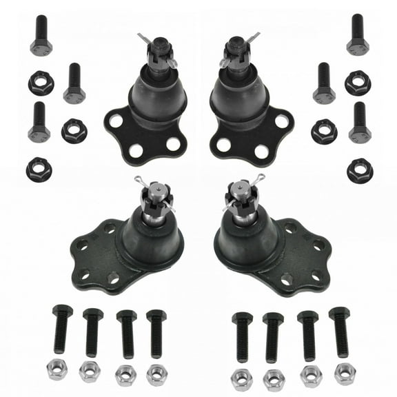 TRQ Front Upper & Lower Ball Joints Kit Set of 4 for Dodge Dakota Durango 2WD PSA63198