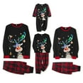 thumbnail image 5 of GYRATEDREAM Christmas Family Pajamas Sets, Christmas Family Matching Pajamas Sleepwear, Xmas Holiday Deer Print Family Pjs Jammies Nightwear Loungewear for 0M-3XL, 5 of 6