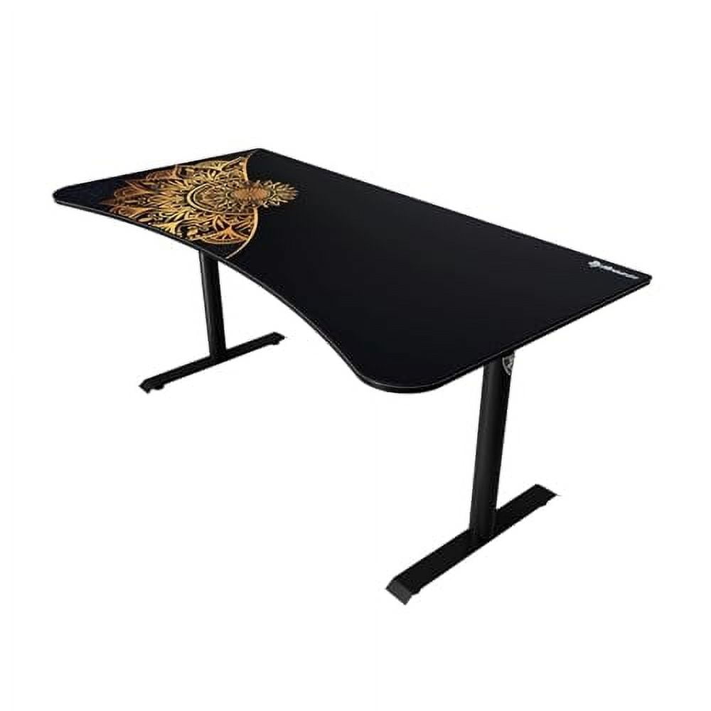 Arozzi Arena Gaming Desk Mat, Full Surface Custom Desk Pad, Interchangeable, Water Resistant & Washable Computer Desk Mouse Pad with Stitched Edges (D030)