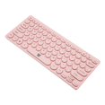 thumbnail image 2 of Bunblic Wired Keyboard 78 Keys Ideal Gifts Mini Silent Keystroke USB Plug and Play for Desktop Computer Personal Computer Home Office Pink, 2 of 8