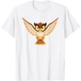 thumbnail image 1 of Cute Cool Flying Owl Bird of Night Hooter Owlet Owleez Bird T-Shirt, 1 of 1