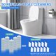thumbnail image 4 of Recambios desechables para escobillas de baño Gkweres, 50 unidades, azul y blanco, 4 of 6