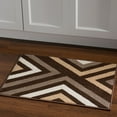 thumbnail image 2 of Claremont X's Brown/Beige Rug, Multiple Sizes, 2 of 3