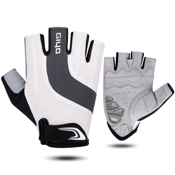 1 Pair Of Breathable Lycra Fabric Unisex Cycling Gloves Road Bicycle Half Finger GloveXS He Qiyong unisex